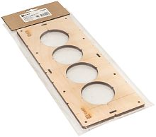 Шаблон для подрозетников EKF Expert на 4 отверстия 68мм фото Шаблон для подрозетников EKF Expert на 4 отверстия 68мм картинка